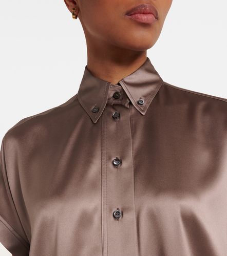 Chemise en soie mélangée - Brunello Cucinelli - Modalova