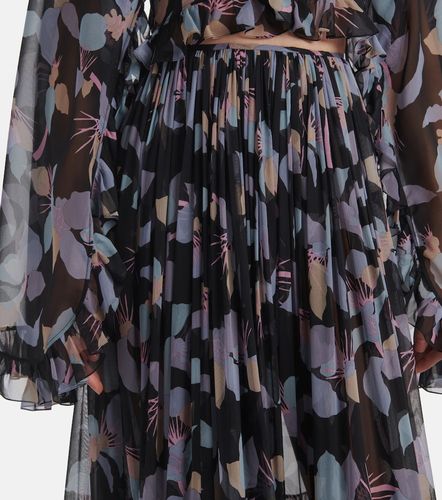 Chloé Jupe longue en soie à fleurs - Chloe - Modalova