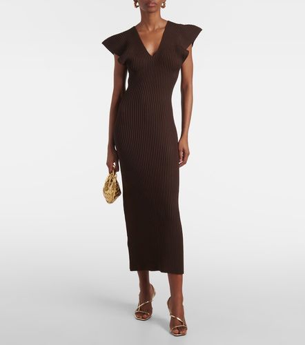 Robe Trey en maille côtelée à volants - Altuzarra - Modalova