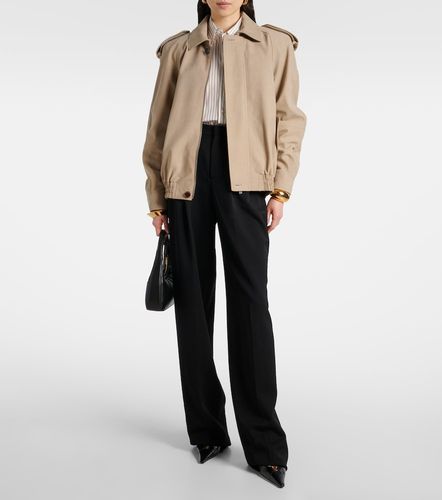 Saint Laurent Veste en cuir - Saint Laurent - Modalova