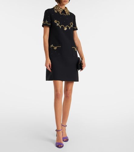 Robe Crêpe Couture à ornements - Valentino - Modalova