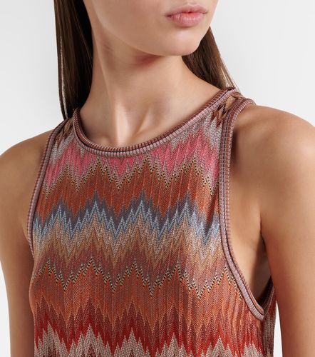Missoni Top Zigzag en lamé - Missoni - Modalova