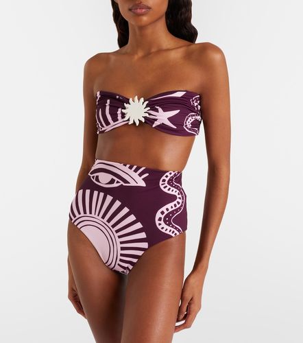 Haut de bikini bustier Maple imprimé - Cala de la Cruz - Modalova