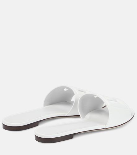 Dolce&Gabbana Mules en cuir à logo - Dolce&Gabbana - Modalova
