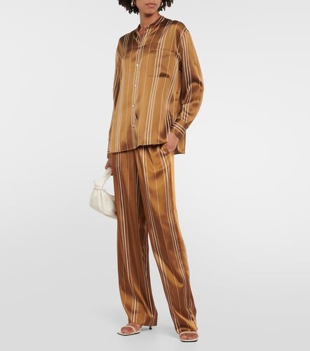 Vince Chemise rayée en soie - Vince - Modalova