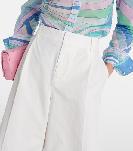 Vince Short taille haute en coton - Vince - Modalova