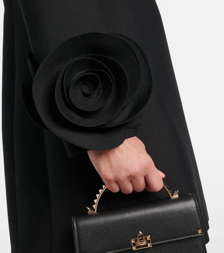 Robe en Crêpe Couture à appliqués floraux - Valentino - Modalova