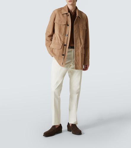 Brioni Veste saharienne en daim - Brioni - Modalova