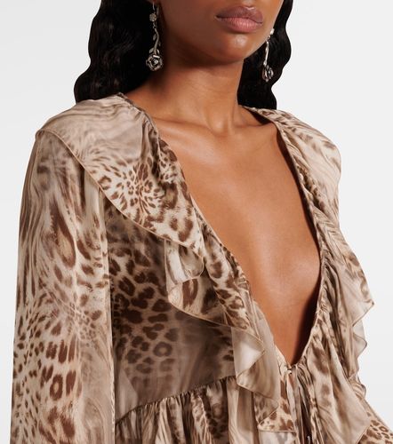 Blumarine Top à motif léopard - Blumarine - Modalova