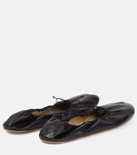 The Row Ballerines Round en cuir - The Row - Modalova