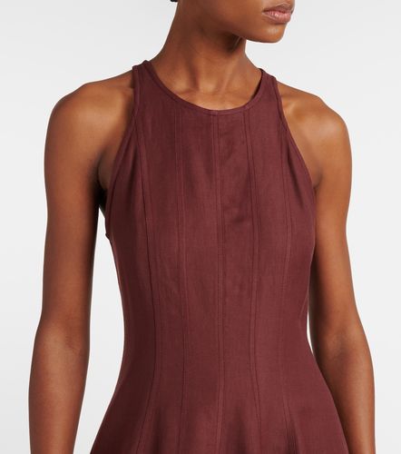 Brunello Cucinelli Robe midi rayée - Brunello Cucinelli - Modalova