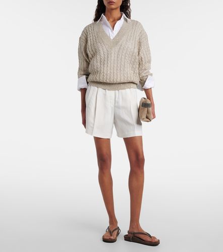 Bermuda à taille haute - Brunello Cucinelli - Modalova