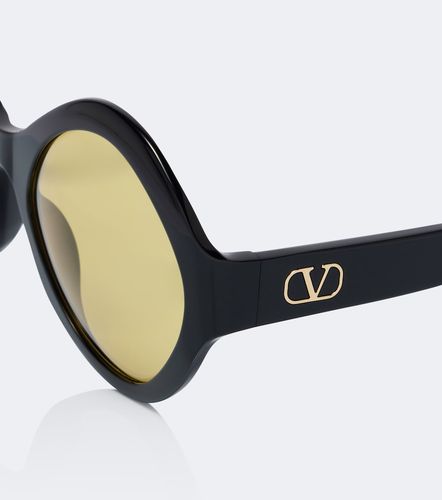 Lunettes de soleil rondes L'8 VLogo - Valentino - Modalova
