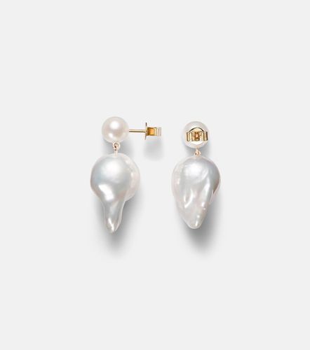Boucles d'oreilles Venus Blac en or 14 ct et perles - Sophie Bille Brahe - Modalova