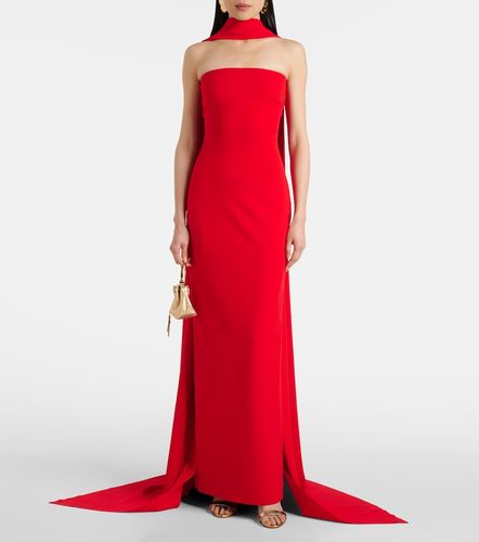 Robe longue Ainhoa en crêpe - Solace London - Modalova