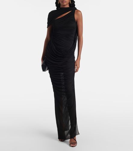 Mugler Robe longue en jersey - Mugler - Modalova