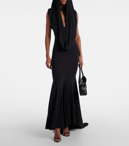 Robe longue en soie mélangée - Magda Butrym - Modalova