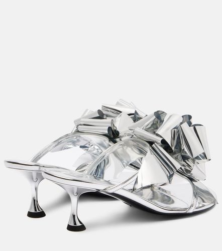 Mules Tee Souvenir en cuir métallisé - Proenza Schouler - Modalova
