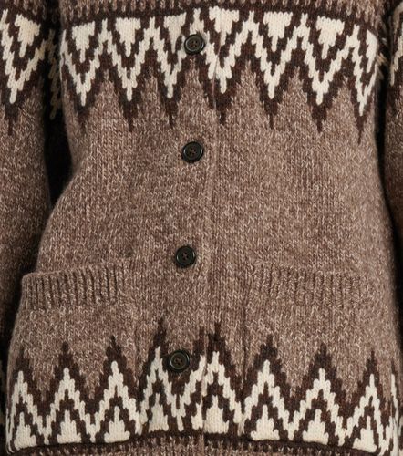 Cardigan en jacquard de laine mélangée - Polo Ralph Lauren - Modalova