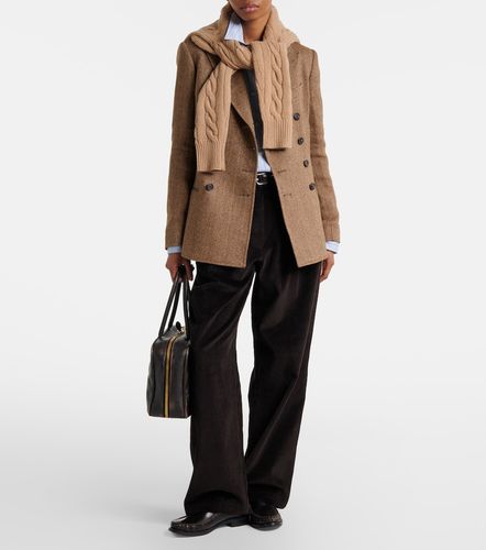 Blazer en lin, laine et soie à chevrons - Polo Ralph Lauren - Modalova