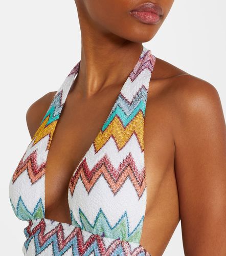 Maillot de bain en lamé à motif Zigzag - Missoni - Modalova