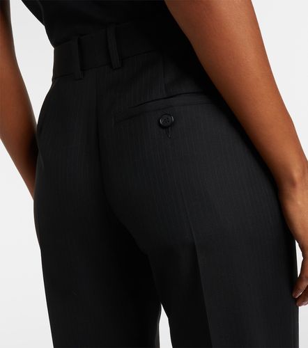 Pantalon slim en laine à rayures - Givenchy - Modalova