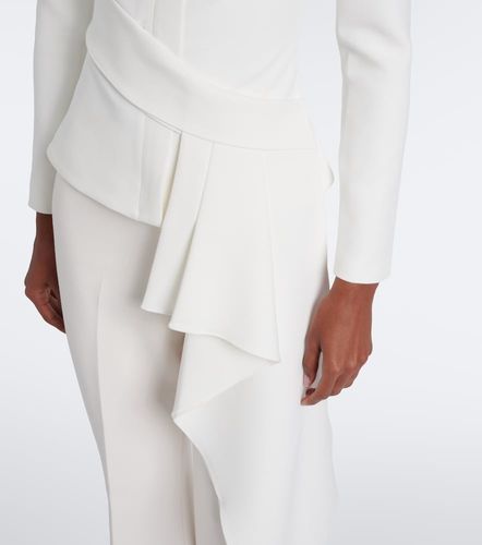 Veste asymétrique en crêpe - Roland Mouret - Modalova