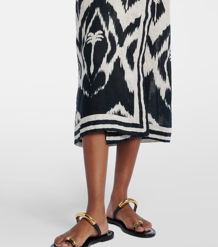 Johanna Ortiz Robe en lin à dos nu - Johanna Ortiz - Modalova