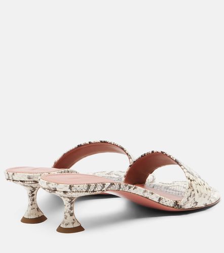 Amina Muaddi Mules Andreea en cuir - Amina Muaddi - Modalova