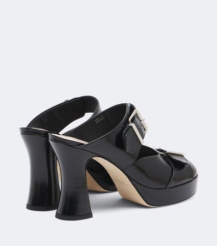 Mules Buckle Sculpt en cuir - Simone Rocha - Modalova