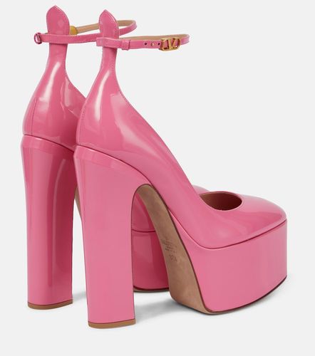 Escarpins à plateau Tan-Go en cuir verni - Valentino Garavani - Modalova