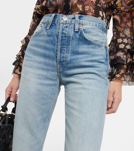 Jean droit à taille mi-haute - Re/Done - Modalova