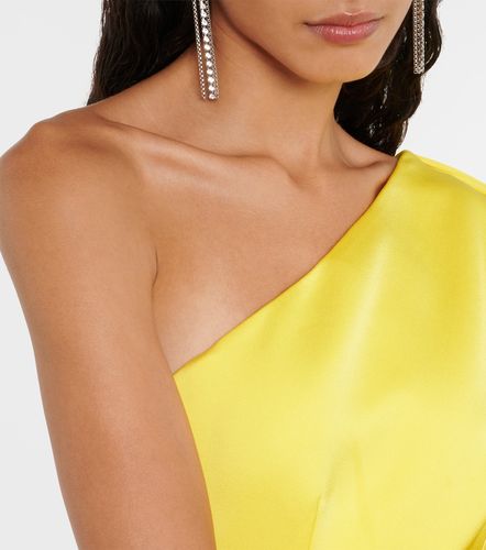 Robe longue asymétrique à cape - Alex Perry - Modalova