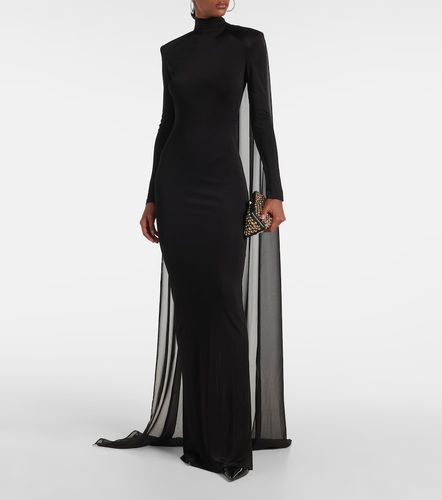 Robe longue Xanthe en jersey et tulle - The New Arrivals Ilkyaz Ozel - Modalova