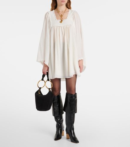 Chloé Robe en crêpe de soie - Chloe - Modalova