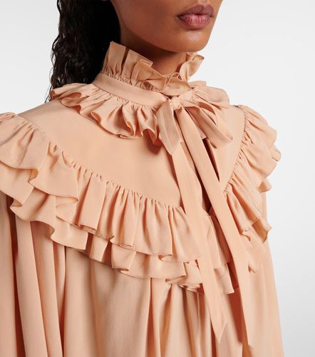 Chloé Blouse en crêpe de soie - Chloe - Modalova