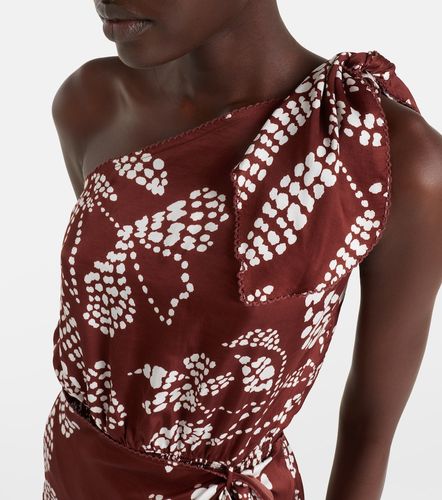 Robe Celie asymétrique imprimée - Poupette St Barth - Modalova