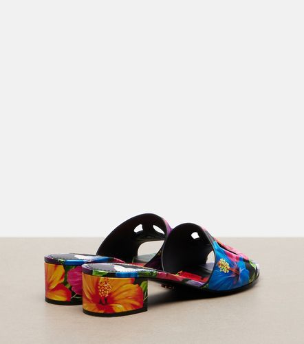 Mules Karol DG en cuir - Dolce&Gabbana - Modalova