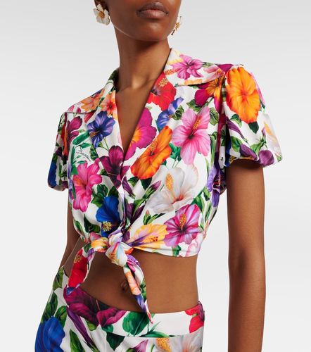 Dolce&Gabbana Top court à fleurs - Dolce&Gabbana - Modalova