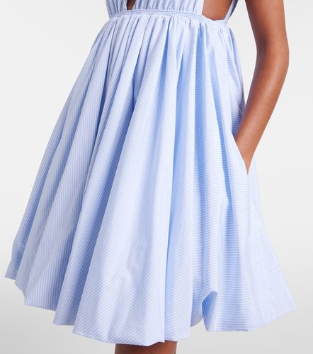 Alaïa Robe rayée en popeline de coton - Alaia - Modalova