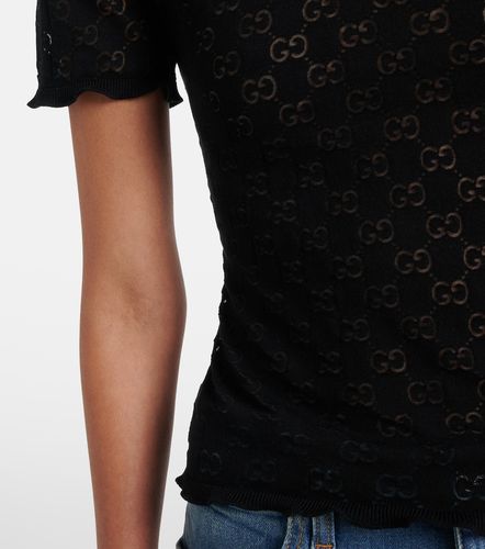 Gucci T-shirt GG en coton mélangé - Gucci - Modalova