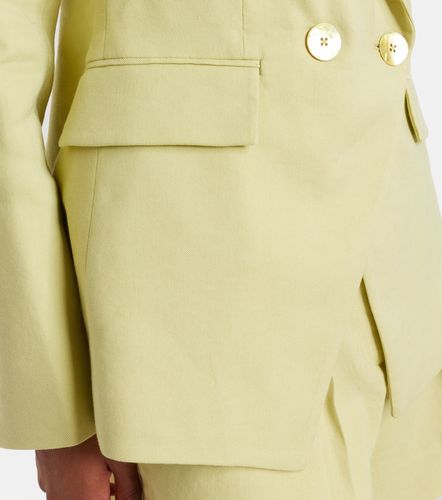 Blazer croisé Miller en lin mélangé - Veronica Beard - Modalova