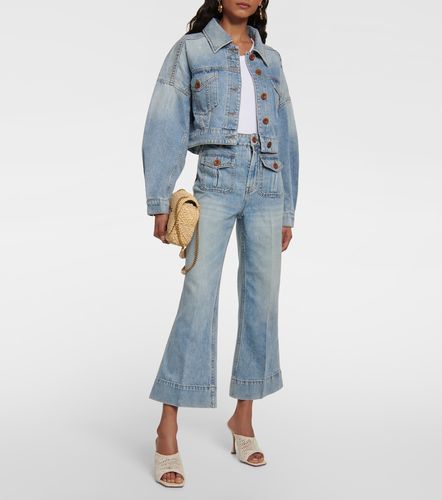 Veste raccourcie Raie en jean - Zimmermann - Modalova