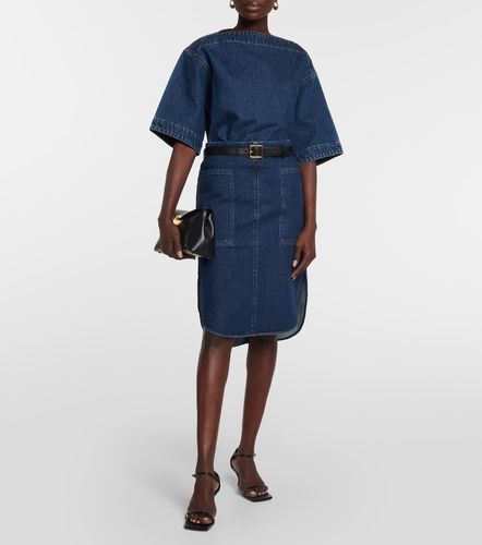 Toteme Jupe midi en jean - Toteme - Modalova