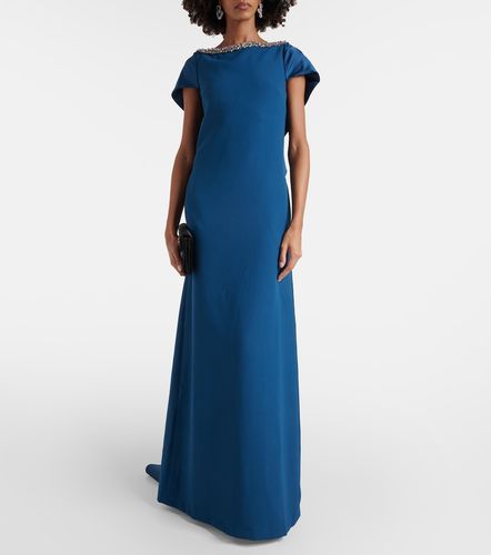 Robe Sallie en crêpe à ornements - Safiyaa - Modalova