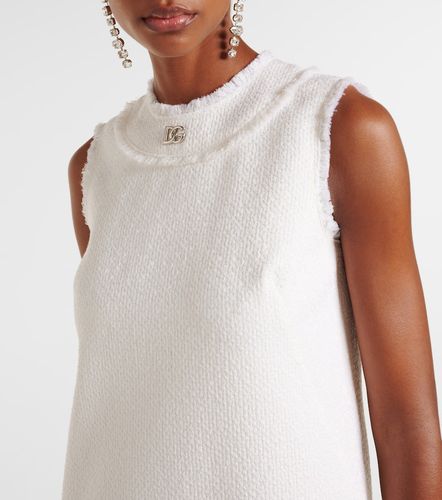 Robe DG en laine mélangée - Dolce&Gabbana - Modalova