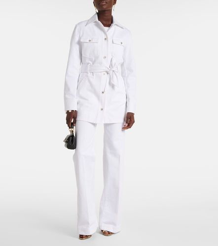 Veste en denim à ceinture - Dolce&Gabbana - Modalova