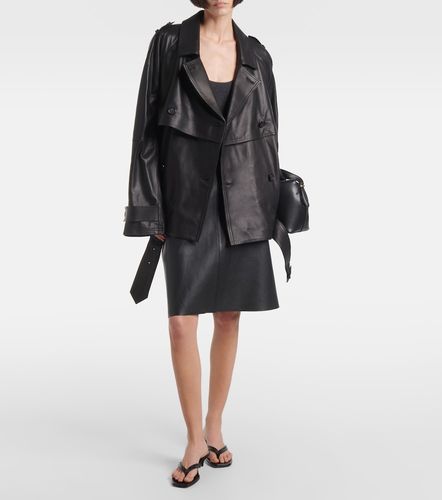 Toteme Veste oversize en cuir - Toteme - Modalova