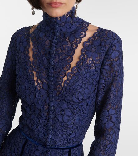Costarellos Robe longue en dentelle - Costarellos - Modalova