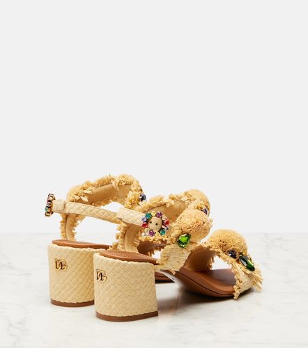 Dolce&Gabbana Sandales à ornements - Dolce&Gabbana - Modalova